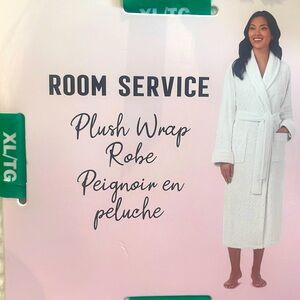 XL: Room Service Plush Wrap Robe